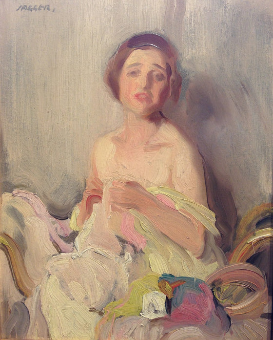 Study for Needlework David Jagger