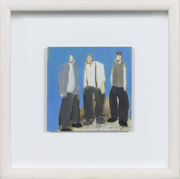 David Ralph Simpson British painting 'What are we going to do, now ...