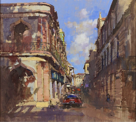 Dappled Light, View from Pasea de Marti, Havana