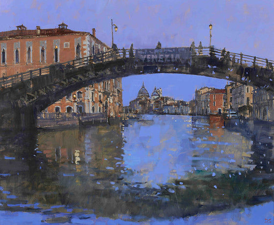 Evening Reflections, The Accademia Bridge