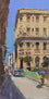 The Blue Parasol at the Bank of Nova Scotia, Old Havana