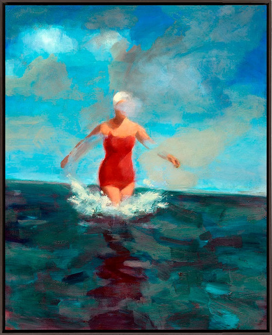 Woman Wading