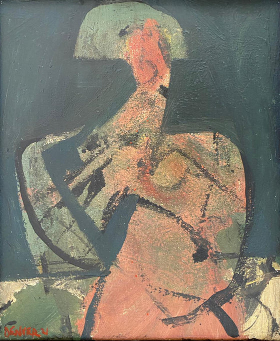 Figure1 painting by contemporary British artist Denver Sorrell