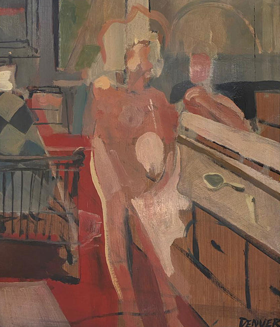 Quick Change painting by contemporary British artist Denver Sorrell