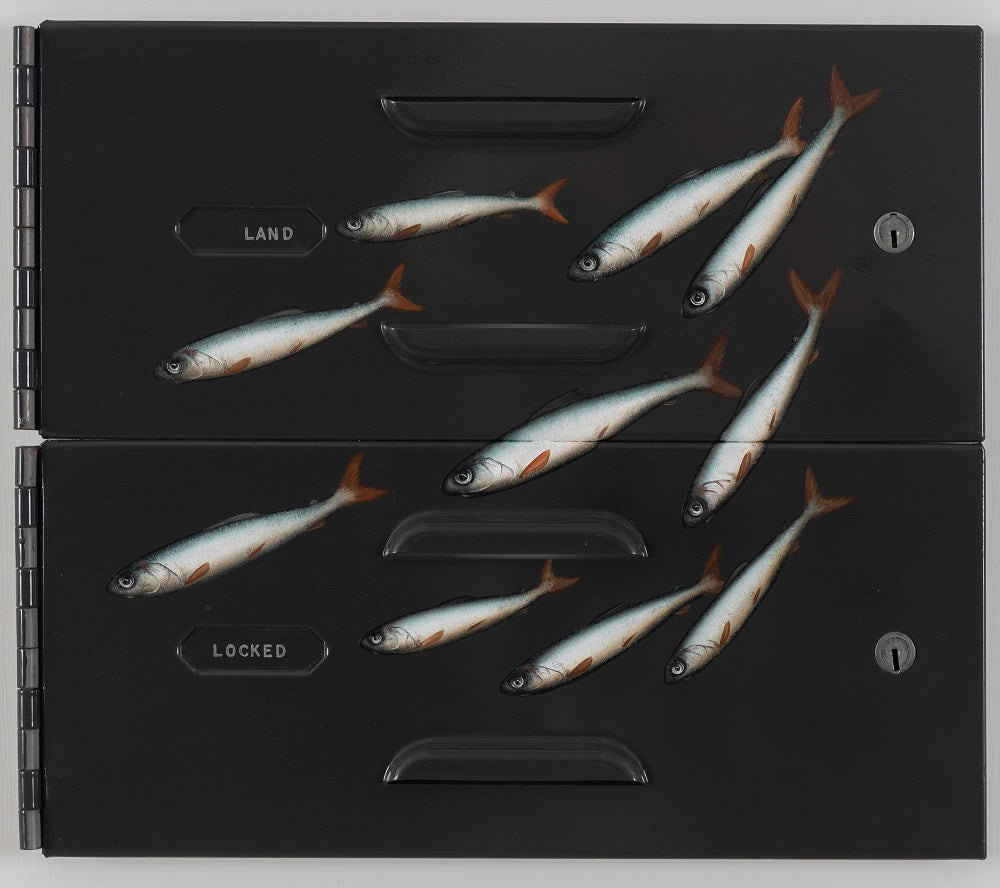 DONALD PROVAN: WEE FISH Scottish Contemporary Realist Art – Panter and Hall