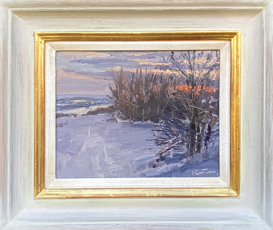 Contemporary British Artist Karl Terry 'End of the Day' framed