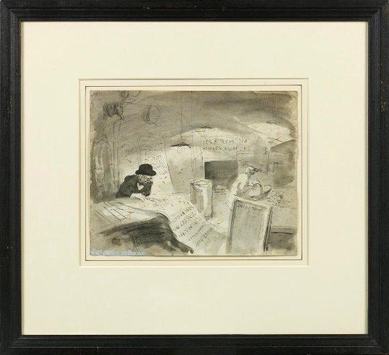 It's a Rush Job - There's A War On (Framed)