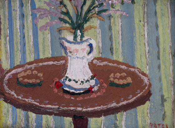Flowers in a White Jug