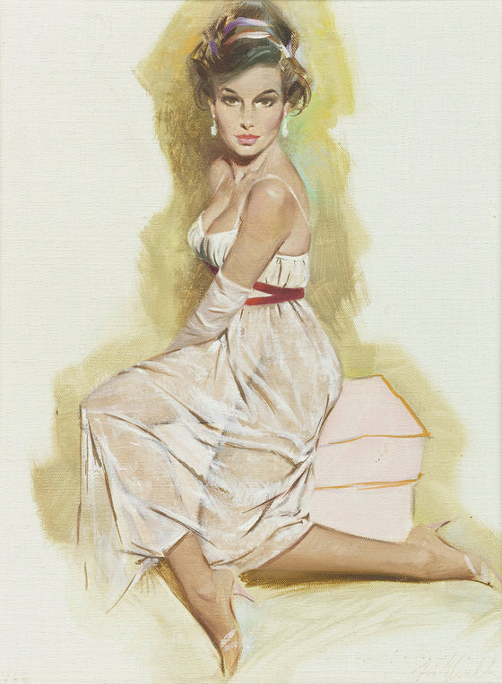 Fritz Willis (1907-1979) Seated Model