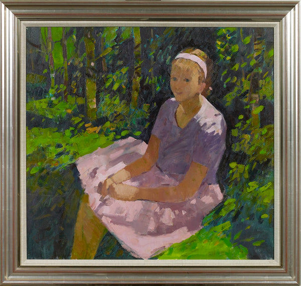 George Devlin RSW RGI RBA ROI ARWS (1937–2014) 'Girl in Pink' – Panter ...