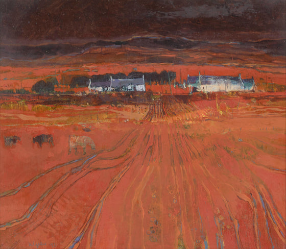 Gordon Wyllie Red Landscape