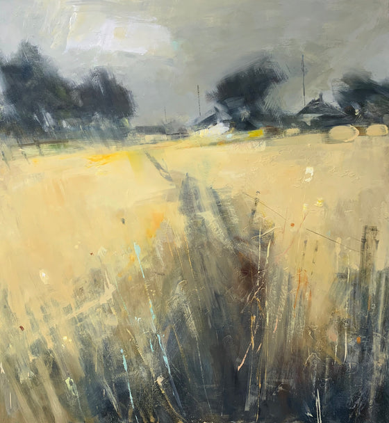 Hay Bales, Cornish Farm