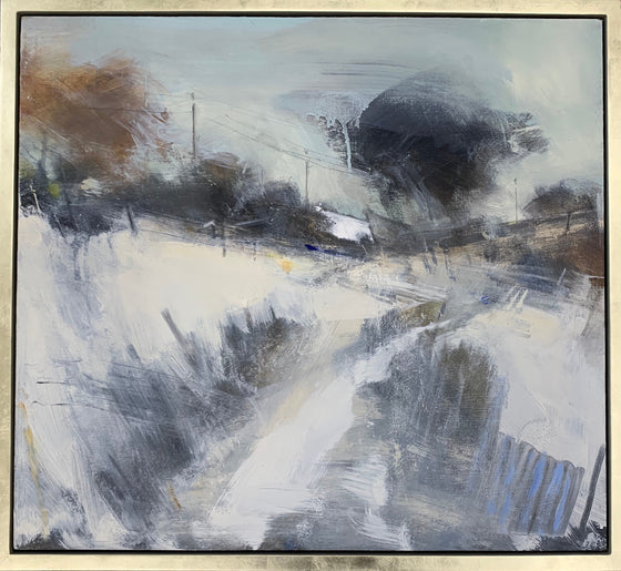 Snow Slush, Dartmoor Roads