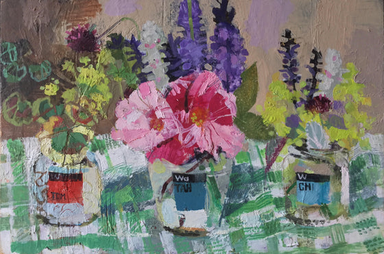 Helen Riches_Jars & Flowers