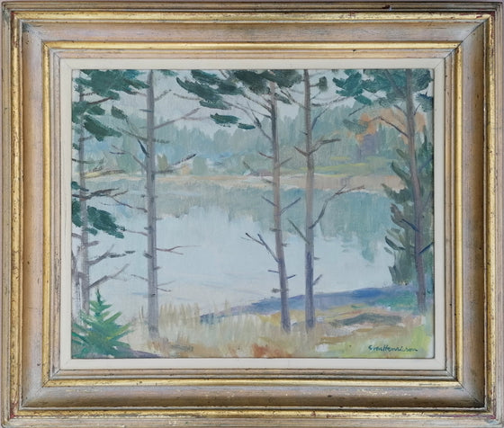 The Lake through the Trees
