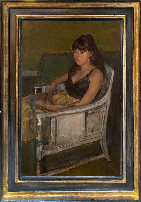 Portrait of Claire Seated