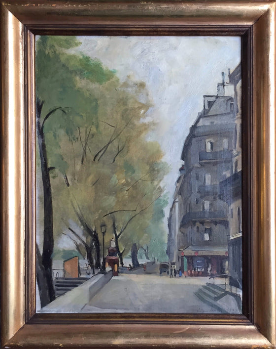Paris street, 1922