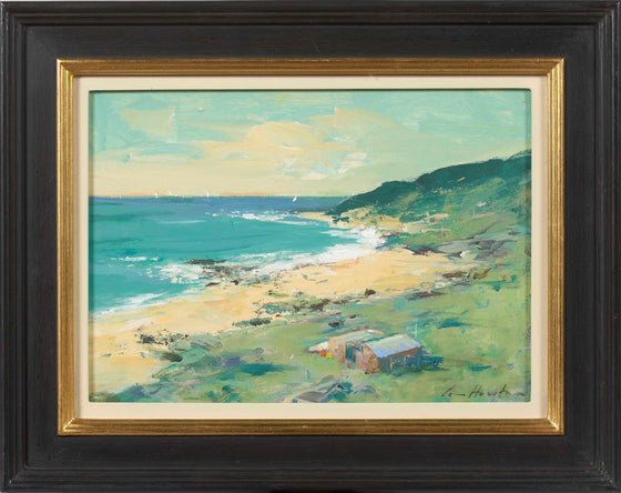 A Deserted Beach in Peaceful Weather by Ian Houston