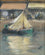 Drying Sails and Nets - Honfleur
