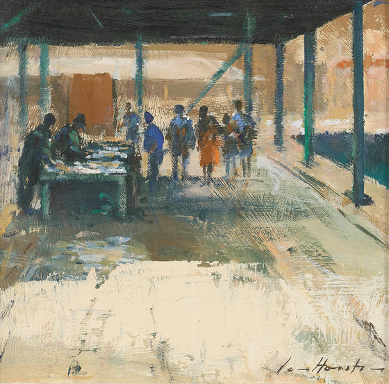 Inspecting the Catch by Ian Houston