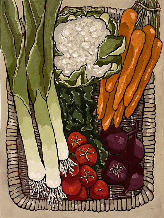 'Jane Hooper - Veggie Basket' 