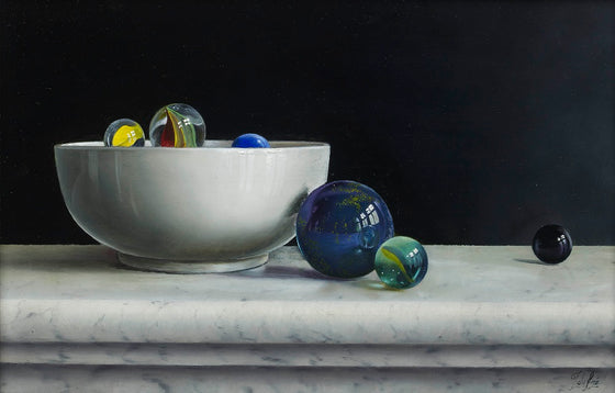 Composition with Marbles