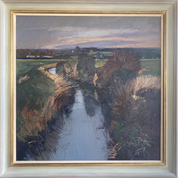 Contemporary British Artist Karl Terry 'Winter River' – Panter and Hall