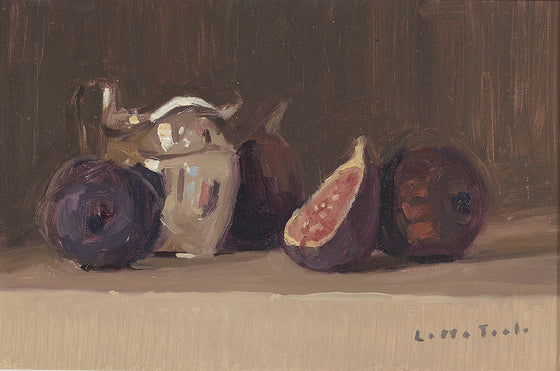 Figs with silver jug