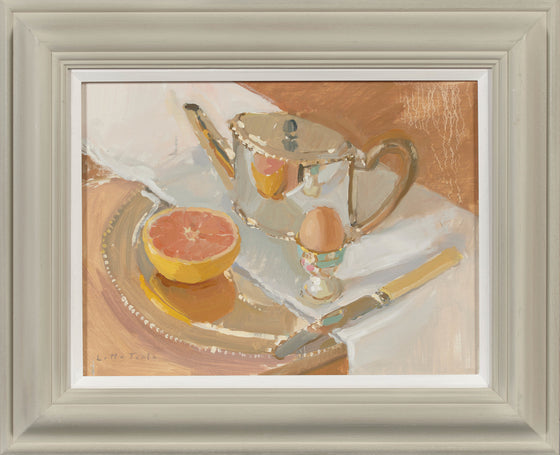 Grapefruit, Teapot and Egg