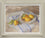 Lemons with Blue-Striped Dishcloth