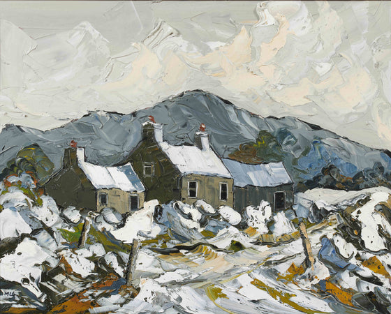 Cottages, January Morning