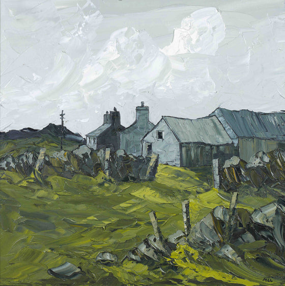 The Old Barns on Top of the Hill