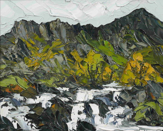 Waterfall, Cwm Idwal