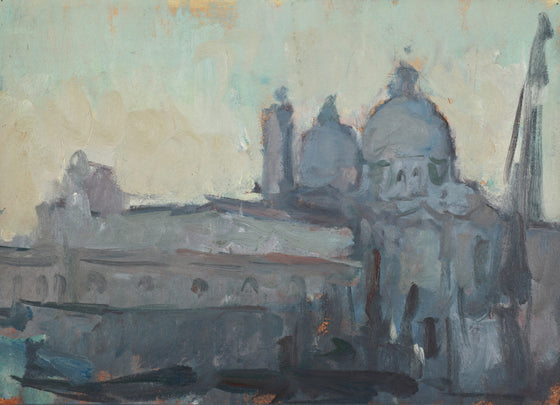 Martin Yeoman Santa Maria Della Salute with Crane