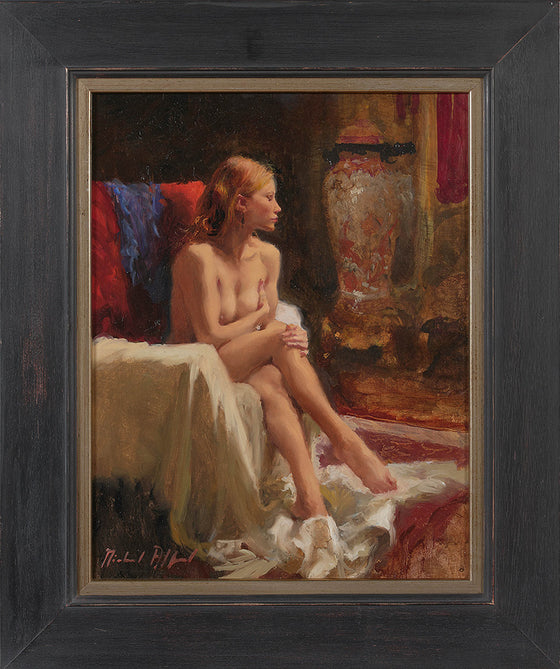 Seated Nude with Ching Vase