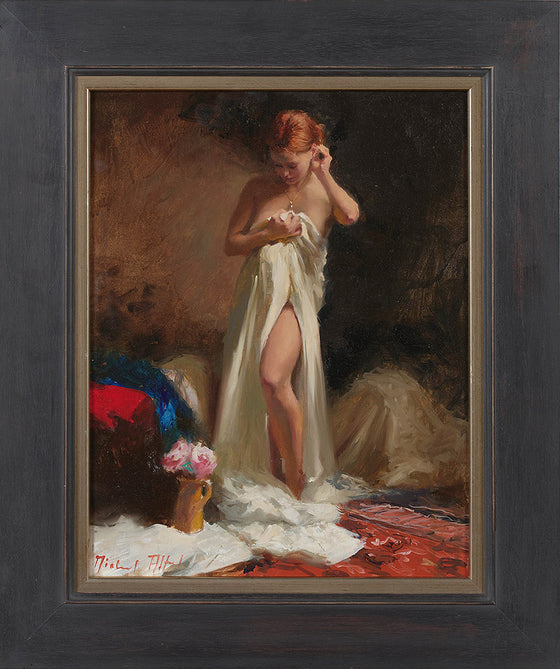 Standing Nude with White Drapery
