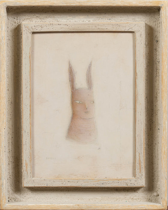 Portrait of a Pink Rabbit