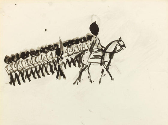 Sketch for Trooping the Colour