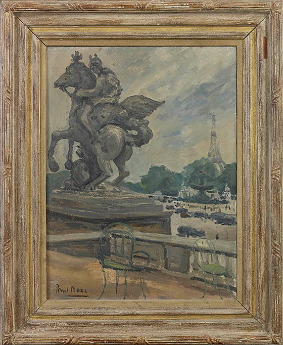 The Eiffel Tower from the Tuileries