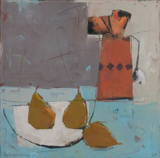 Pears and Flowers