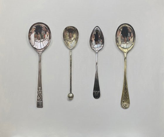 Arranged Silver Spoons