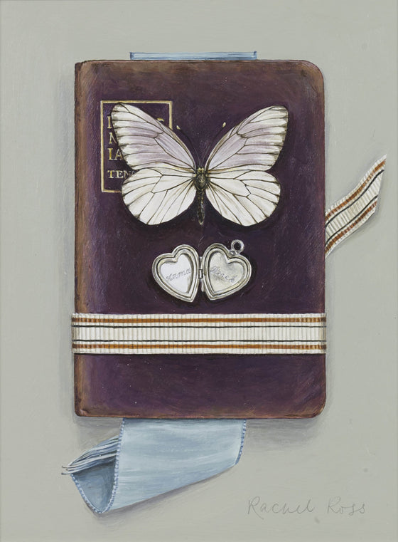 Book with Butterfly and Locket