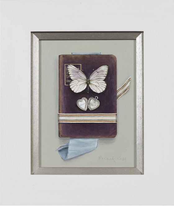Book with Butterfly and Locket