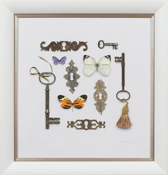 Butterflies with Keys and Escutcheons