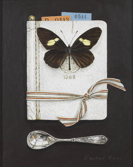 Diary with Butterfly and Spoon