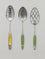 Slotted Spoons with Spatula