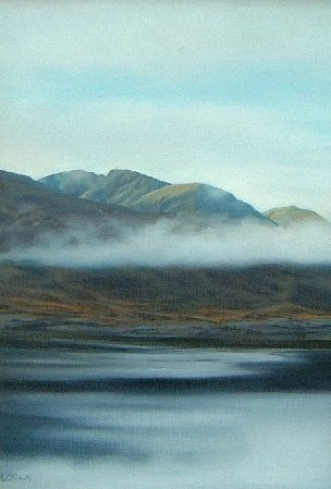 Misty Mountains at Loch Cluanie