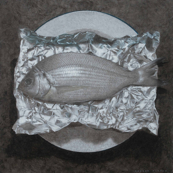 Black Bream on Tinfoil