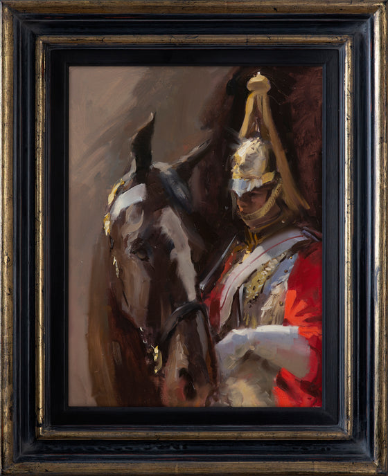 Horse and Guard Study