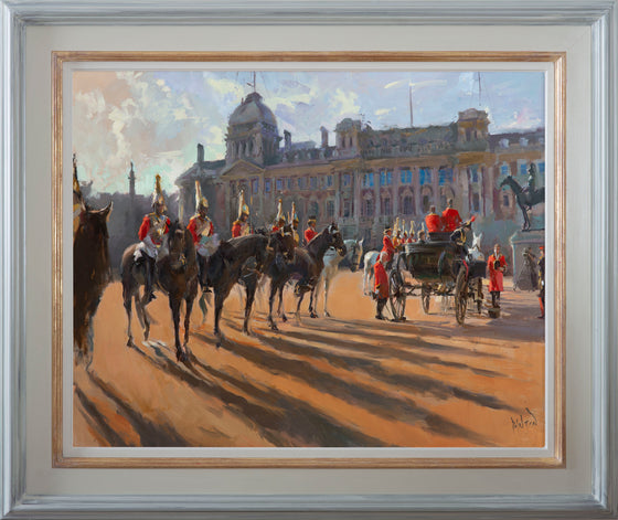 The Arrival of The Princess Royal at Horse Guards